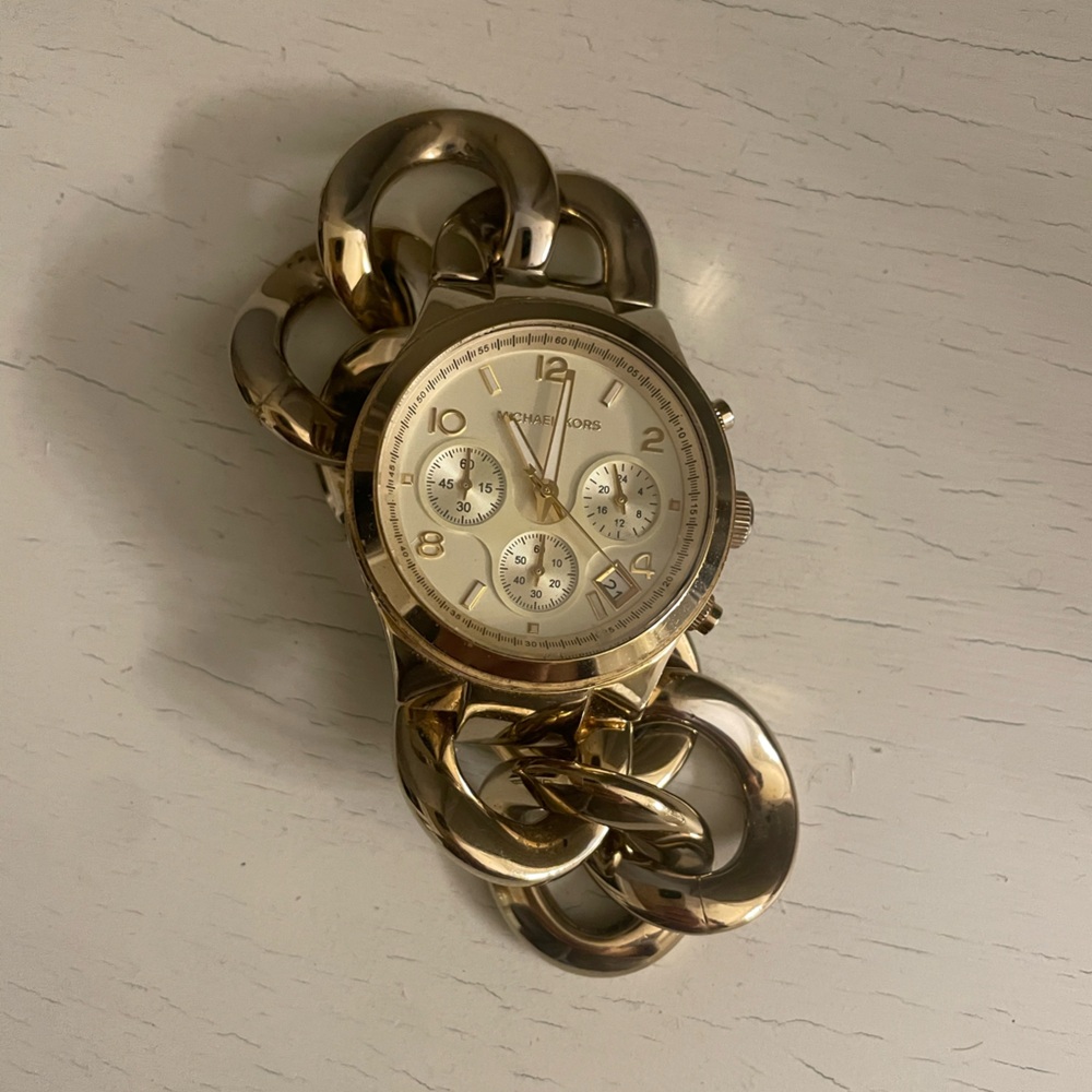 Michael Kors Gold Chain Watch